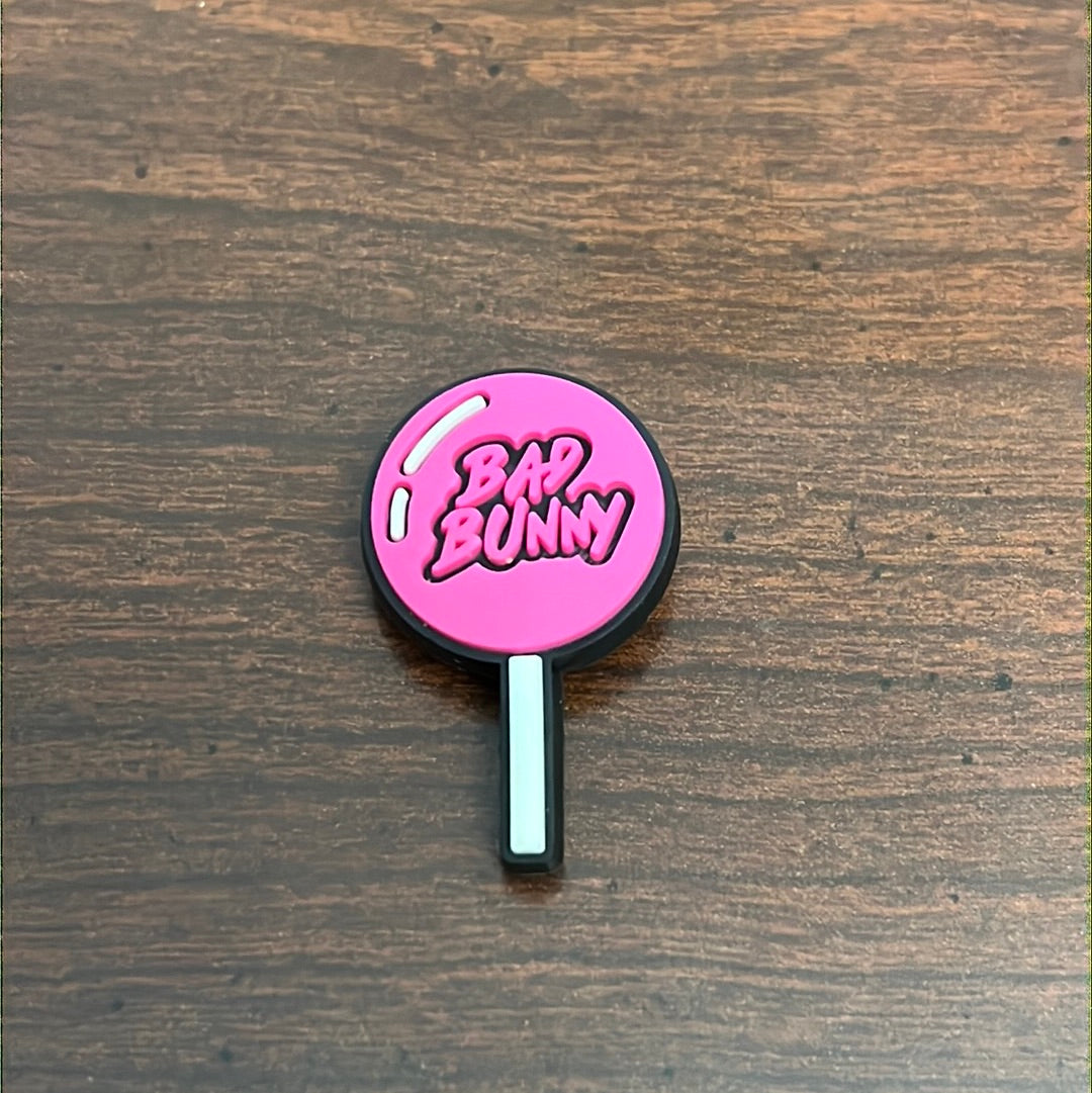 Bad Bunny Lollipop Charm