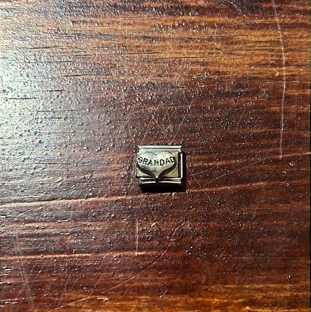 Grandad Italian Link Charm