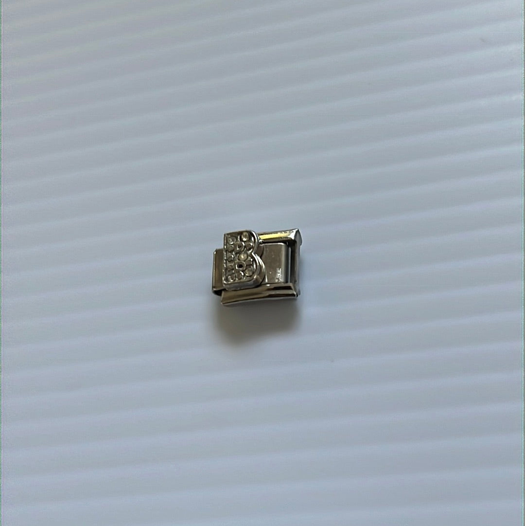 Letter B Italian Link Charm