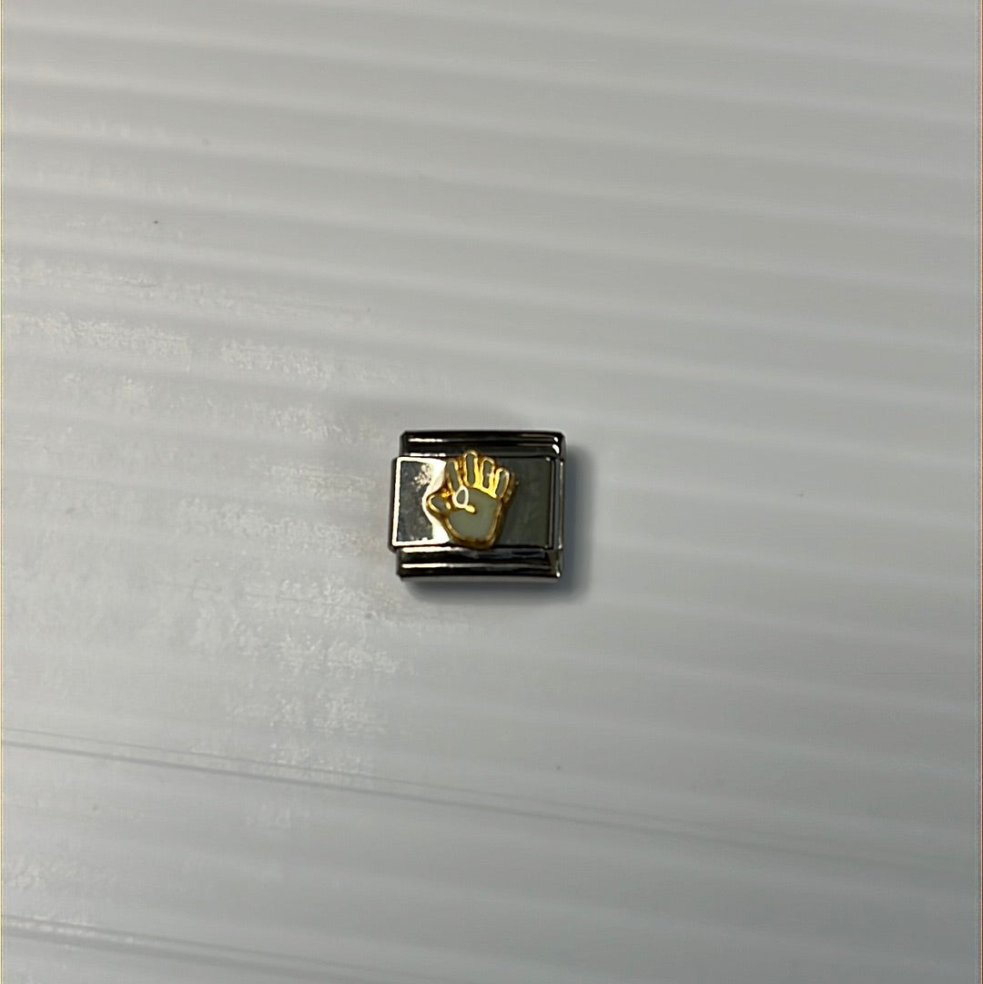 Hand Italian Link Charm