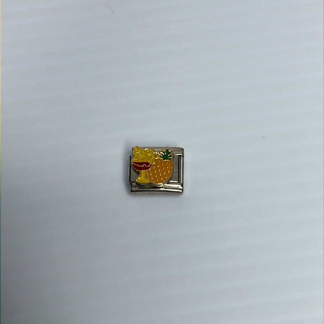 Cocktail Italian Link Charm