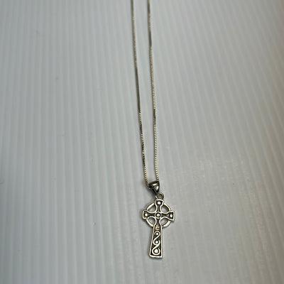 Celtic Cross Pendant Necklace
