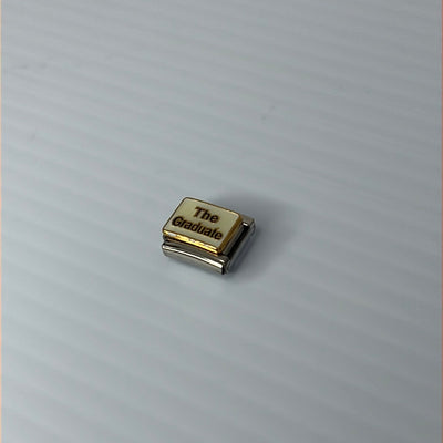 Graduate Italian Link Charm