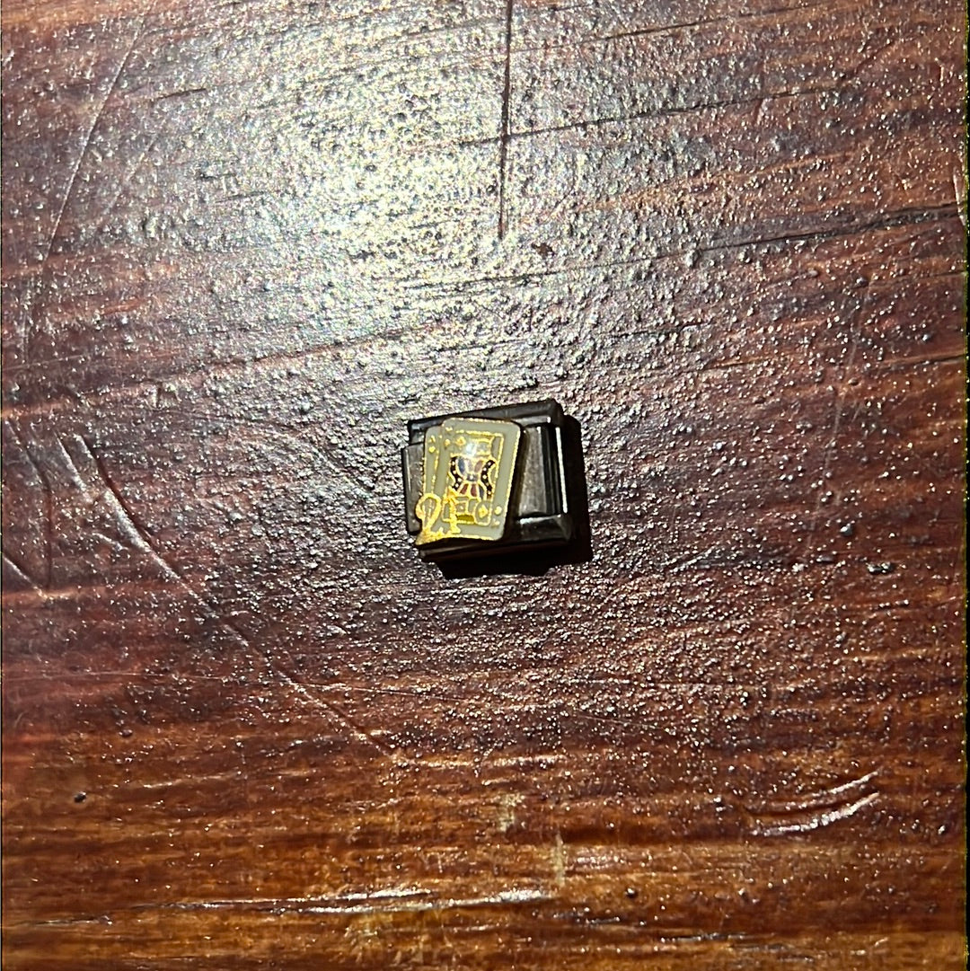 Poker Cards Italian Link Charm