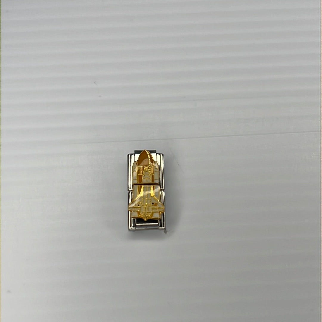 Rocket Italian Link Charm
