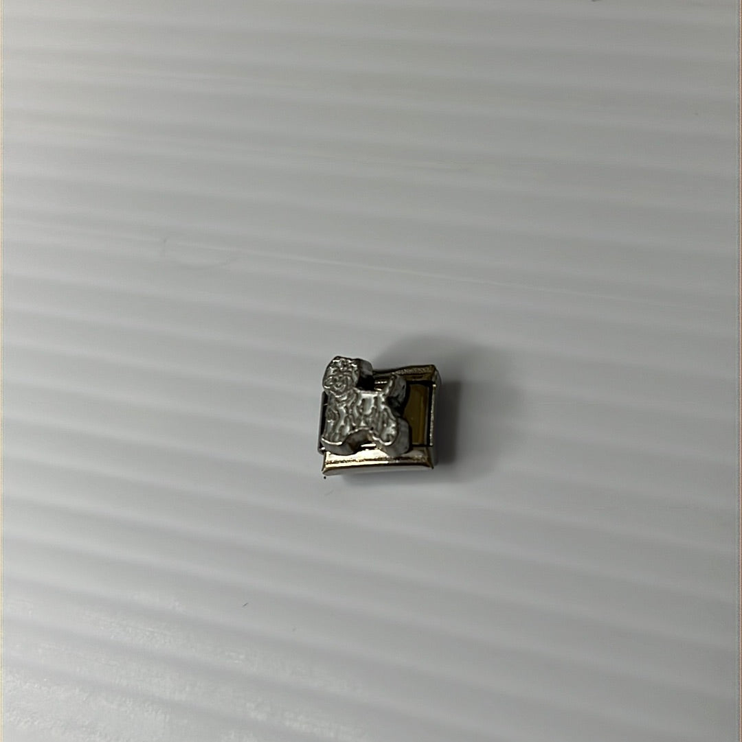 White Tiger Italian Link Charm