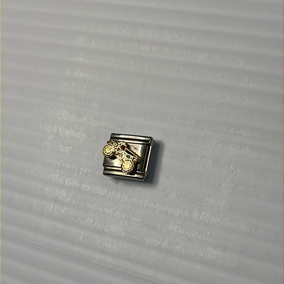 Motorcycle Italian Link Charm
