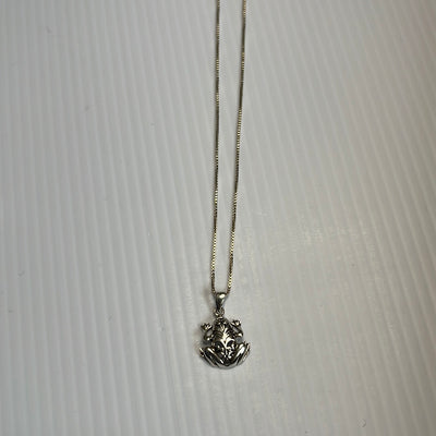 Frog Pendant Necklace