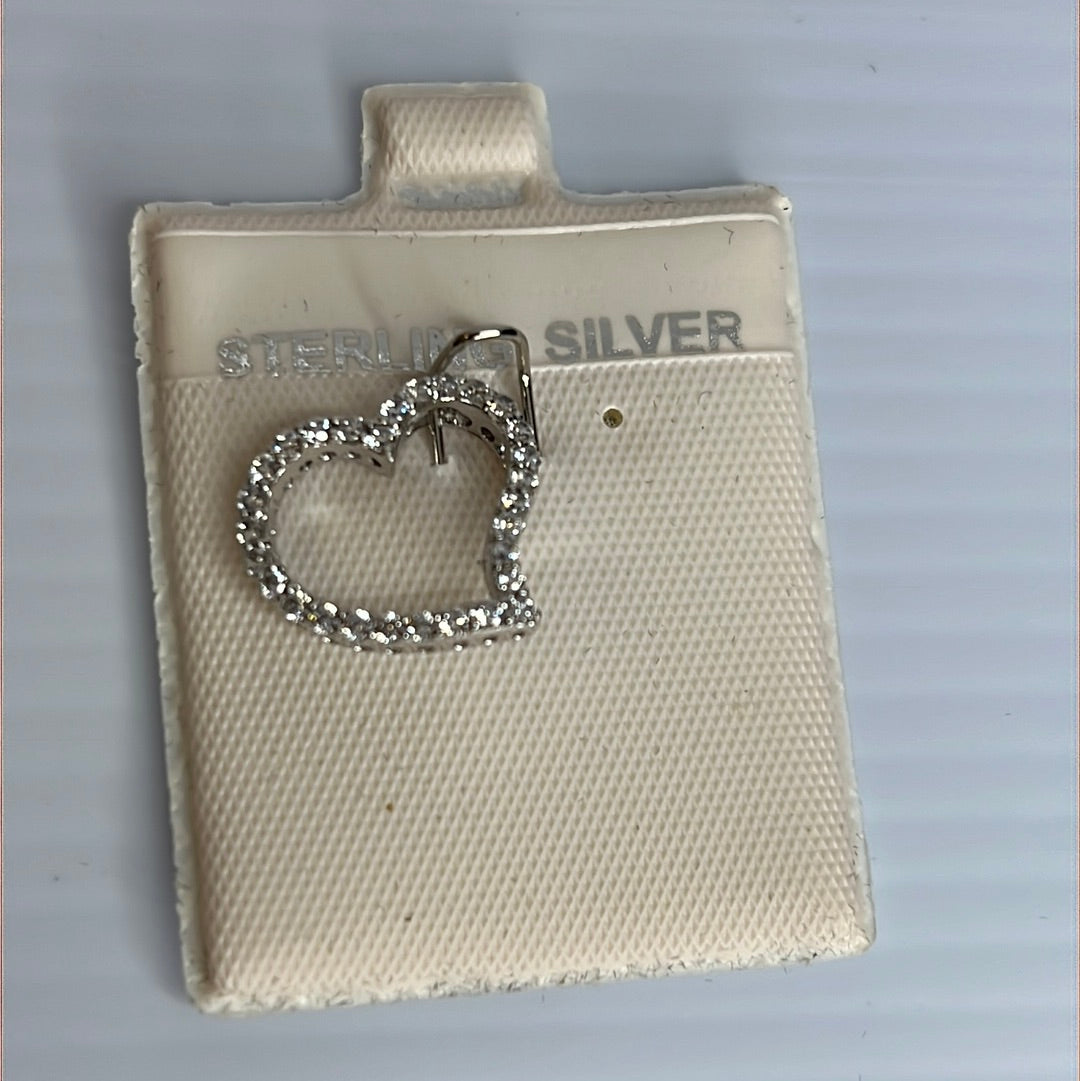Cz Heart Pendant