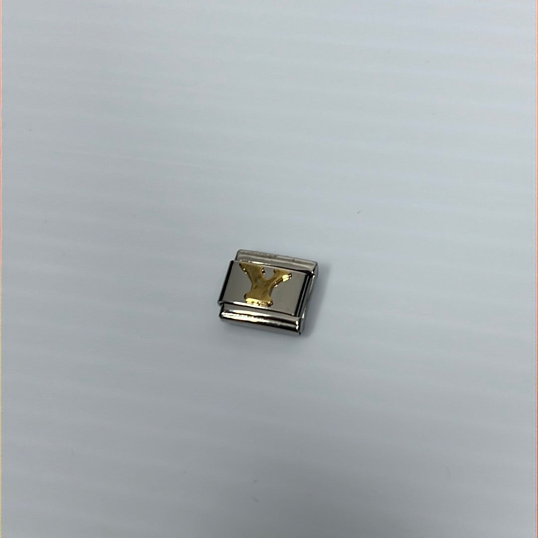 Y Italian Link Charm