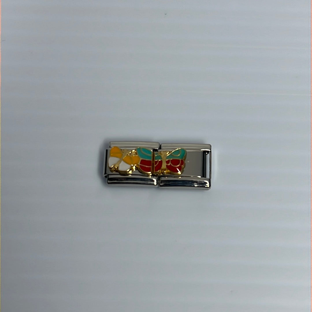 Butterfly Italian Link Charm