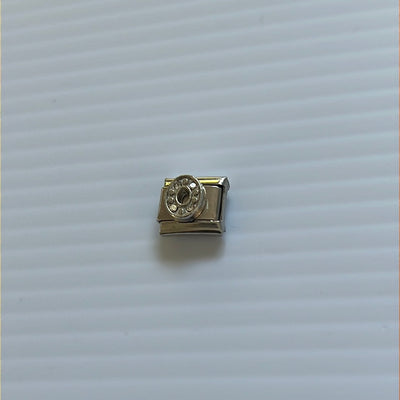 Letter O Italian Link Charm