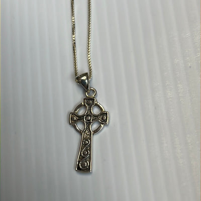Celtic Cross Pendant Necklace