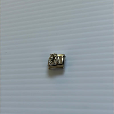Letter D Italian Link Charm