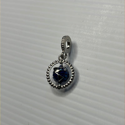 Globe Enamel Dangle Charm