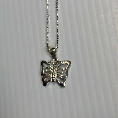 Butterfly Pendant Necklace