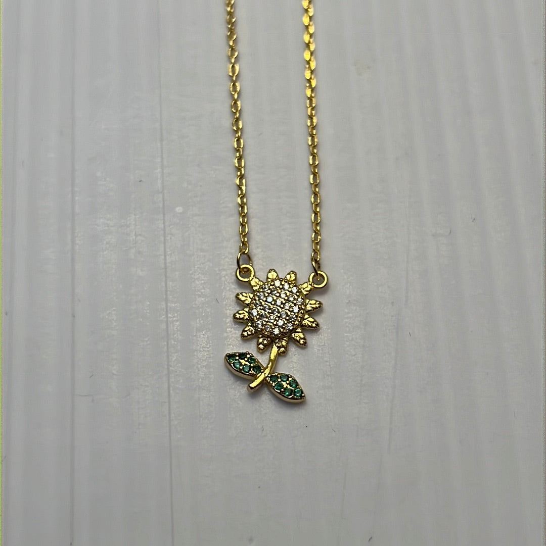 Daisy Flower Necklace