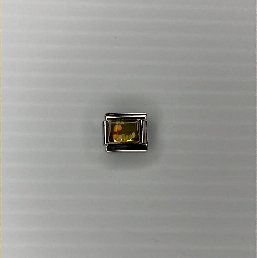 Worm Italian Link Charm