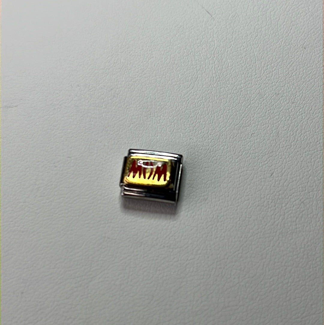 Mom Italian Link Charm