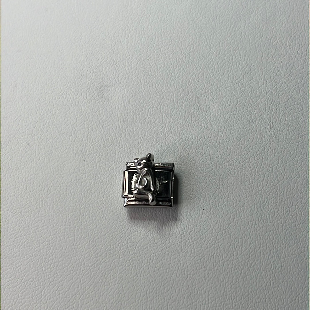 Cat Italian Link Charm