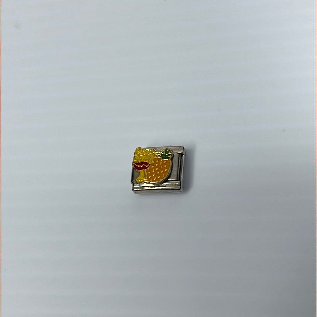 Cocktail Italian Link Charm