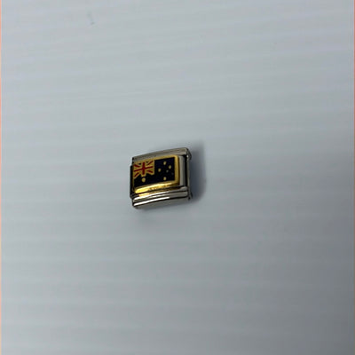 New Zealand Italian Link Charm