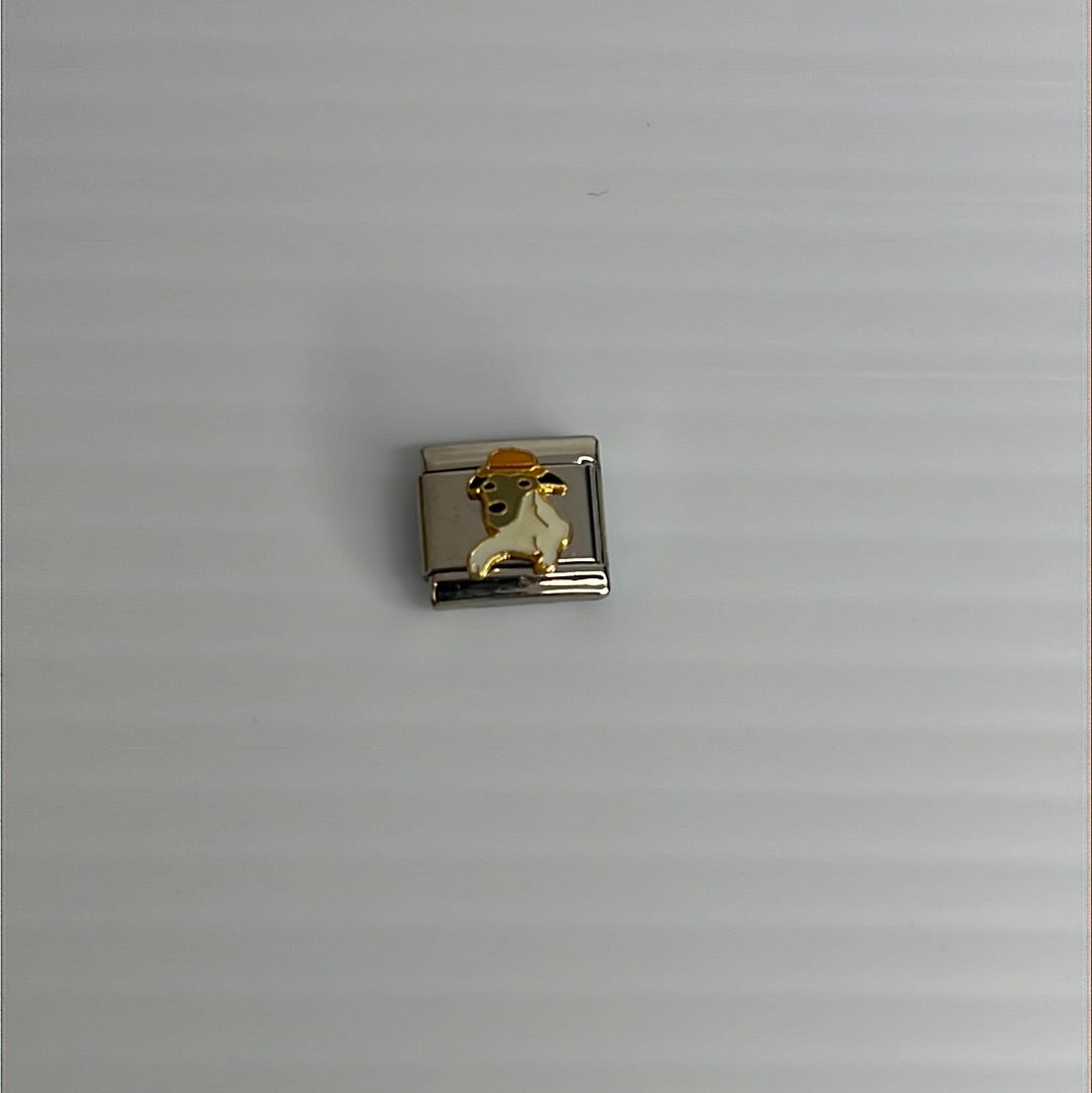 Dog Italian Link Charm