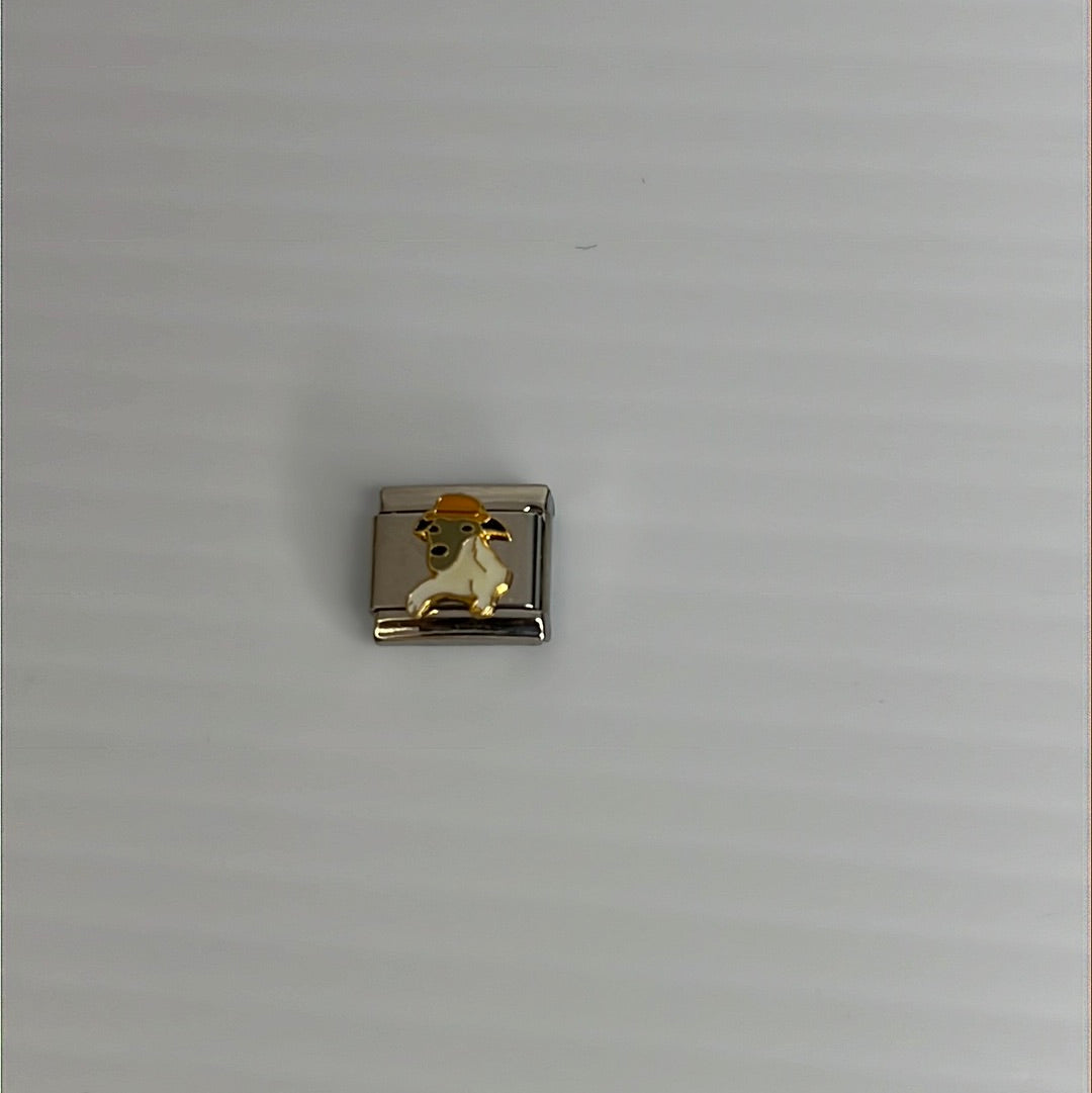 Dog Italian Link Charm