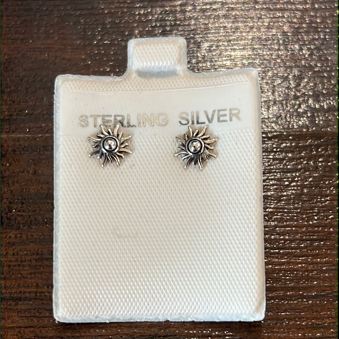 Sun Stud Earrings