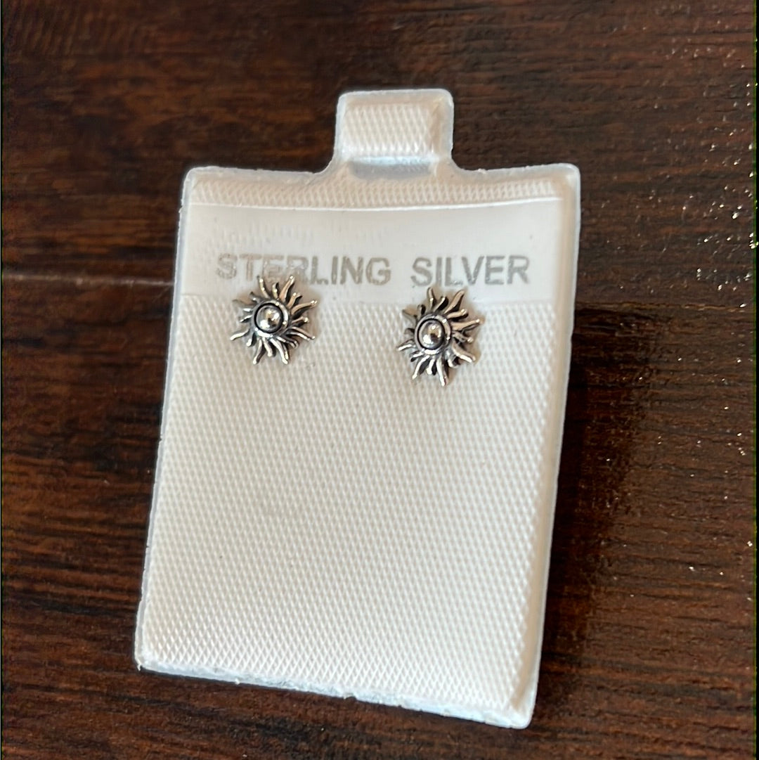 Sun Stud Earrings