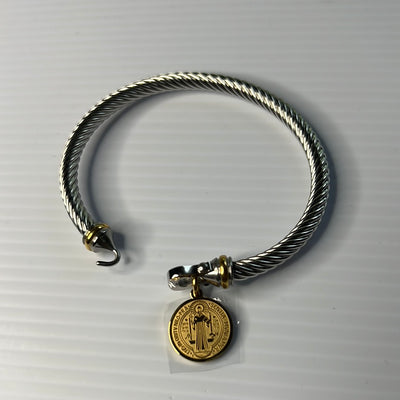 St. Benedict Bangle Bracelet