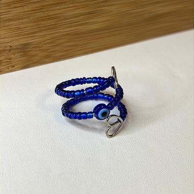 Adjustable Evil Eye Beads Rings