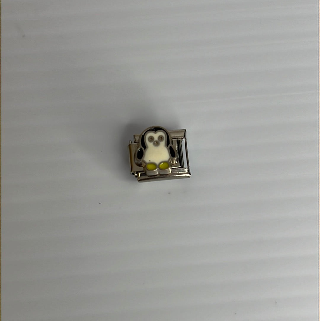 Penguin Italian Link Charm