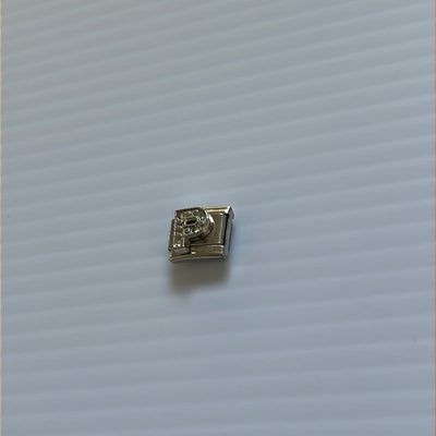 Letter P Italian Link Charm