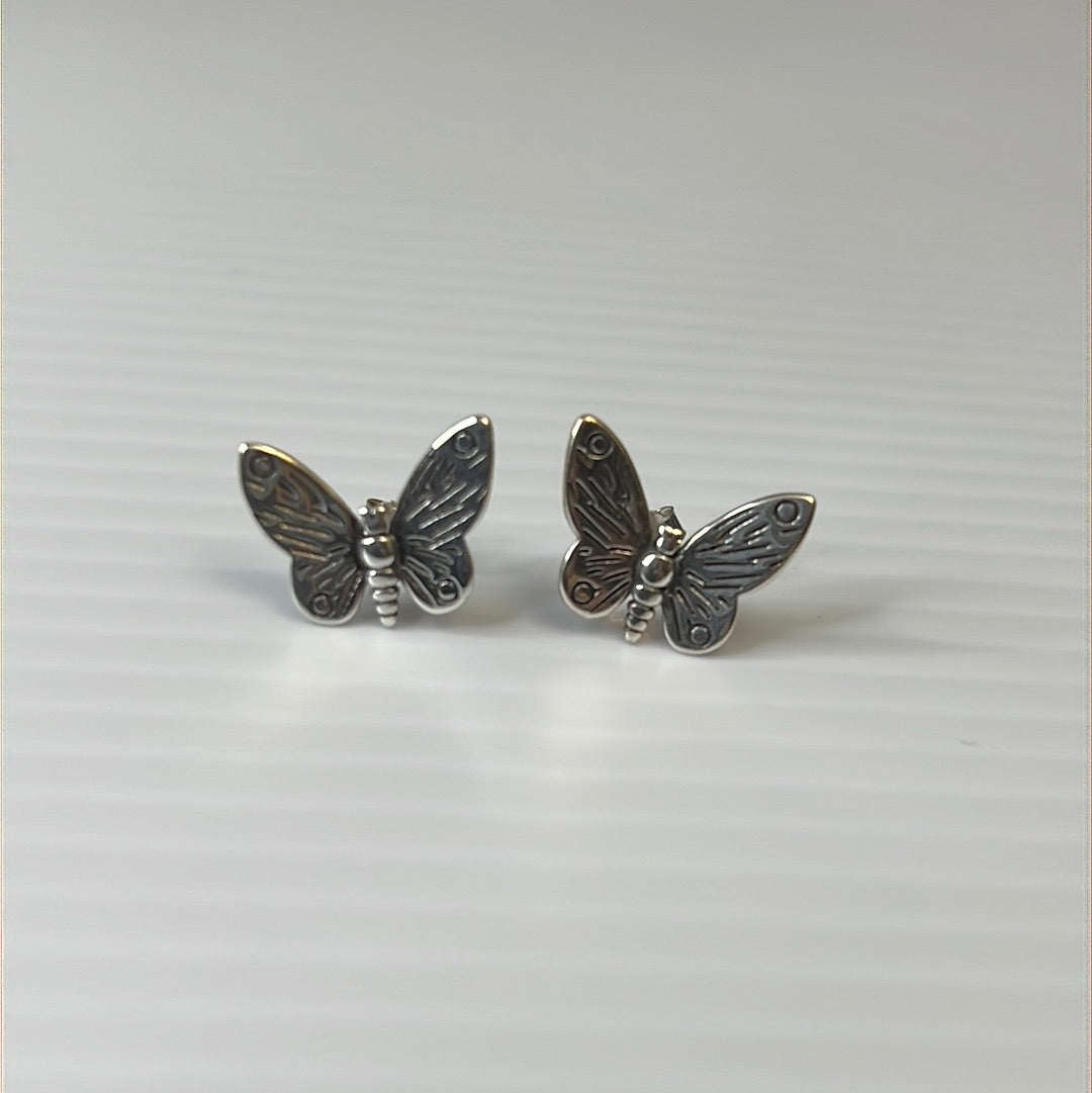 Butterfly Stud Earrings