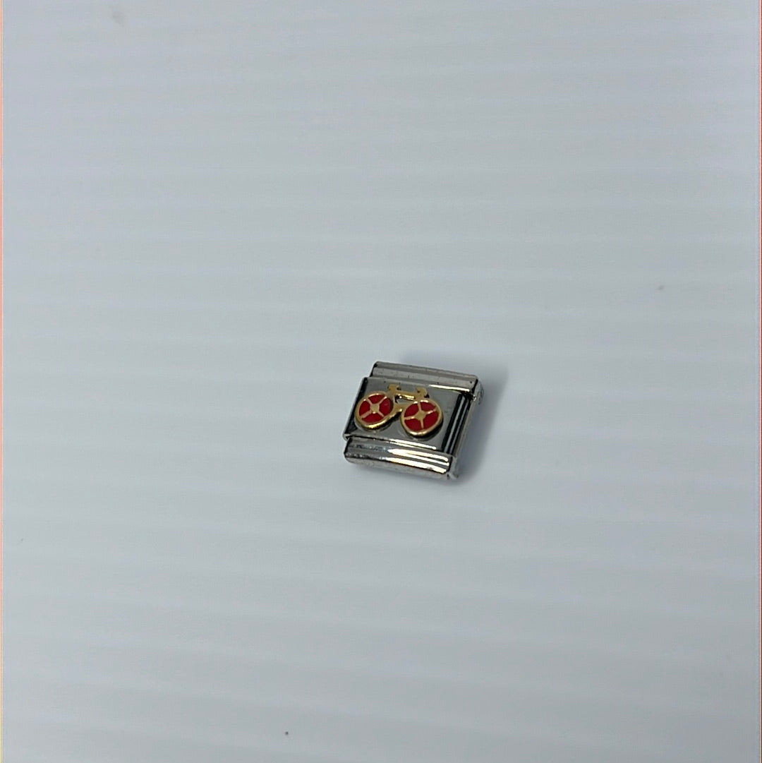 Bicycle Italian Link Charm