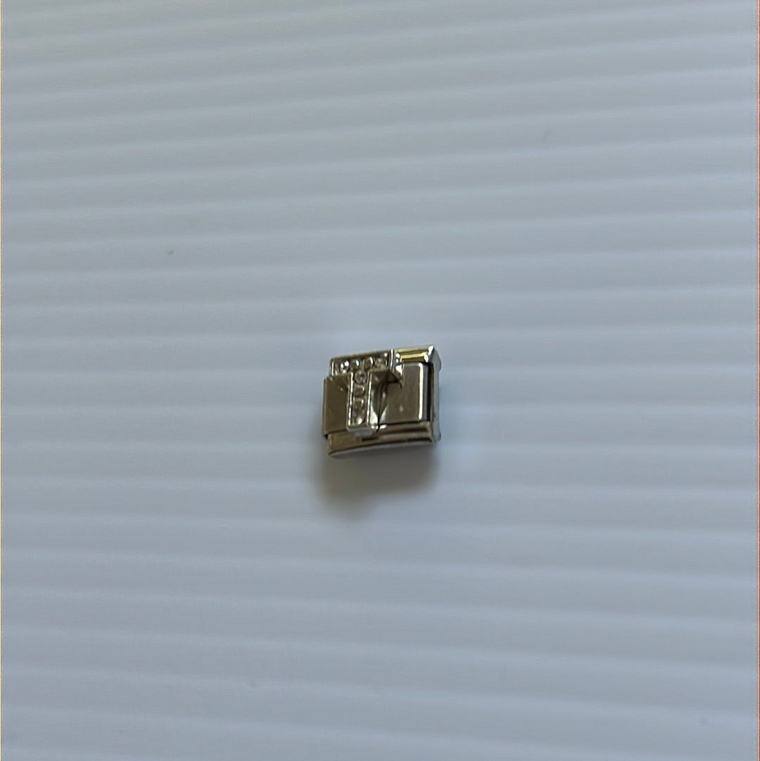 Letter T Italian Link Charm