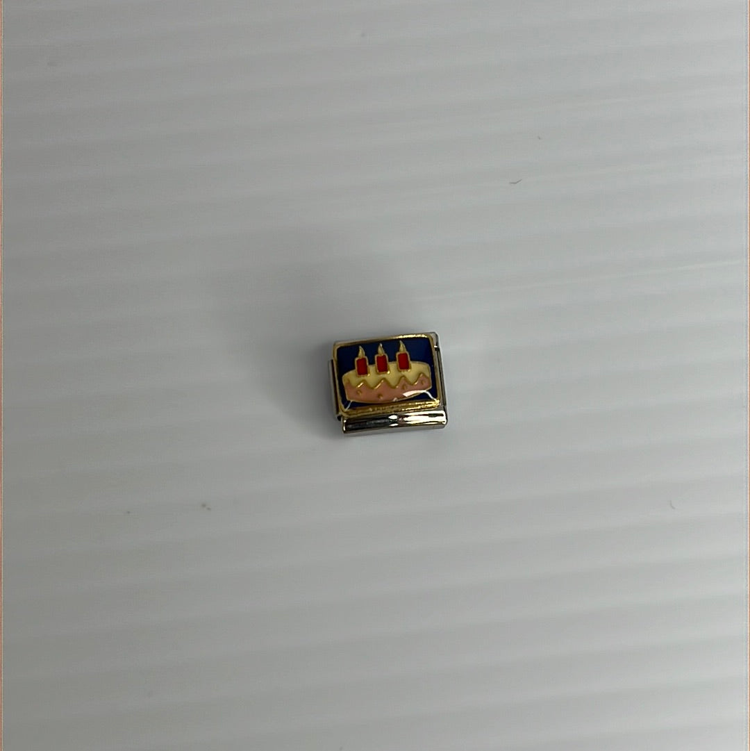 Cake Italian Link Charm