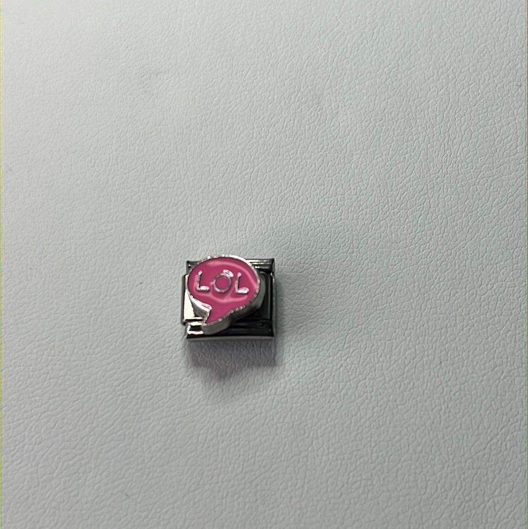 Lol Italian Link Charm