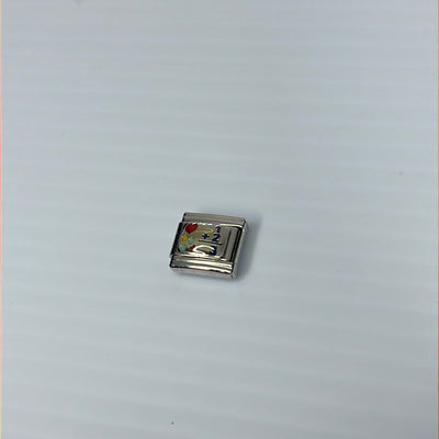 School Table Italian Link Charm