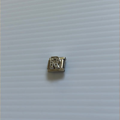 Letter R Italian Link Charm
