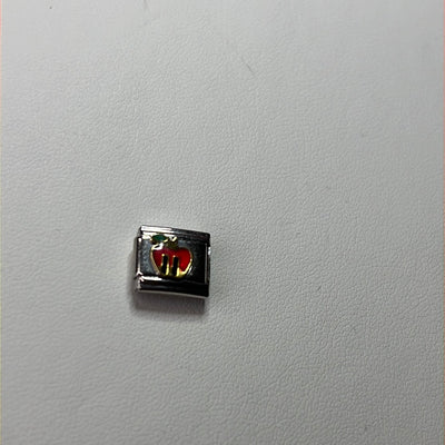 Apple Italian Link Charm