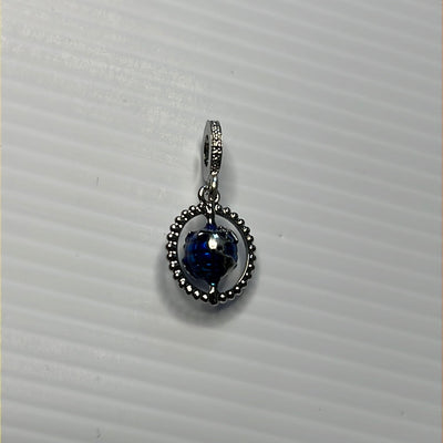 Globe Enamel Dangle Charm