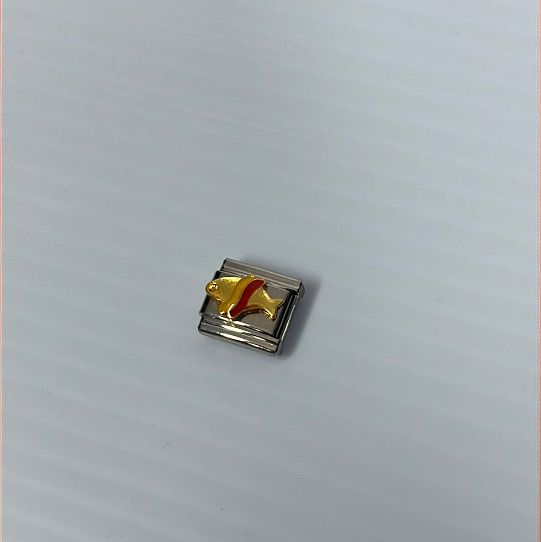 Fish Italian Link Charm
