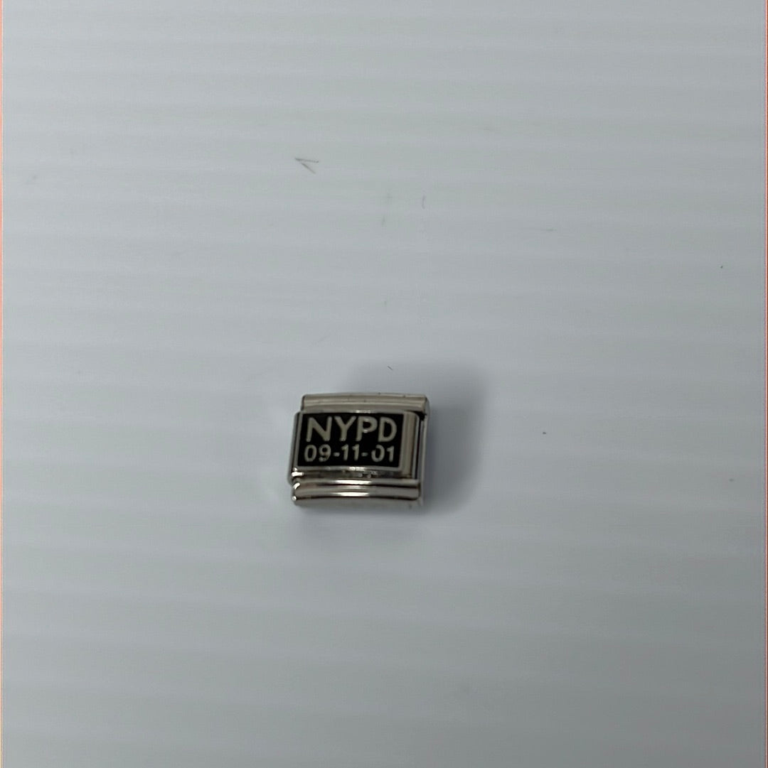 NYPD Italian Link Charm