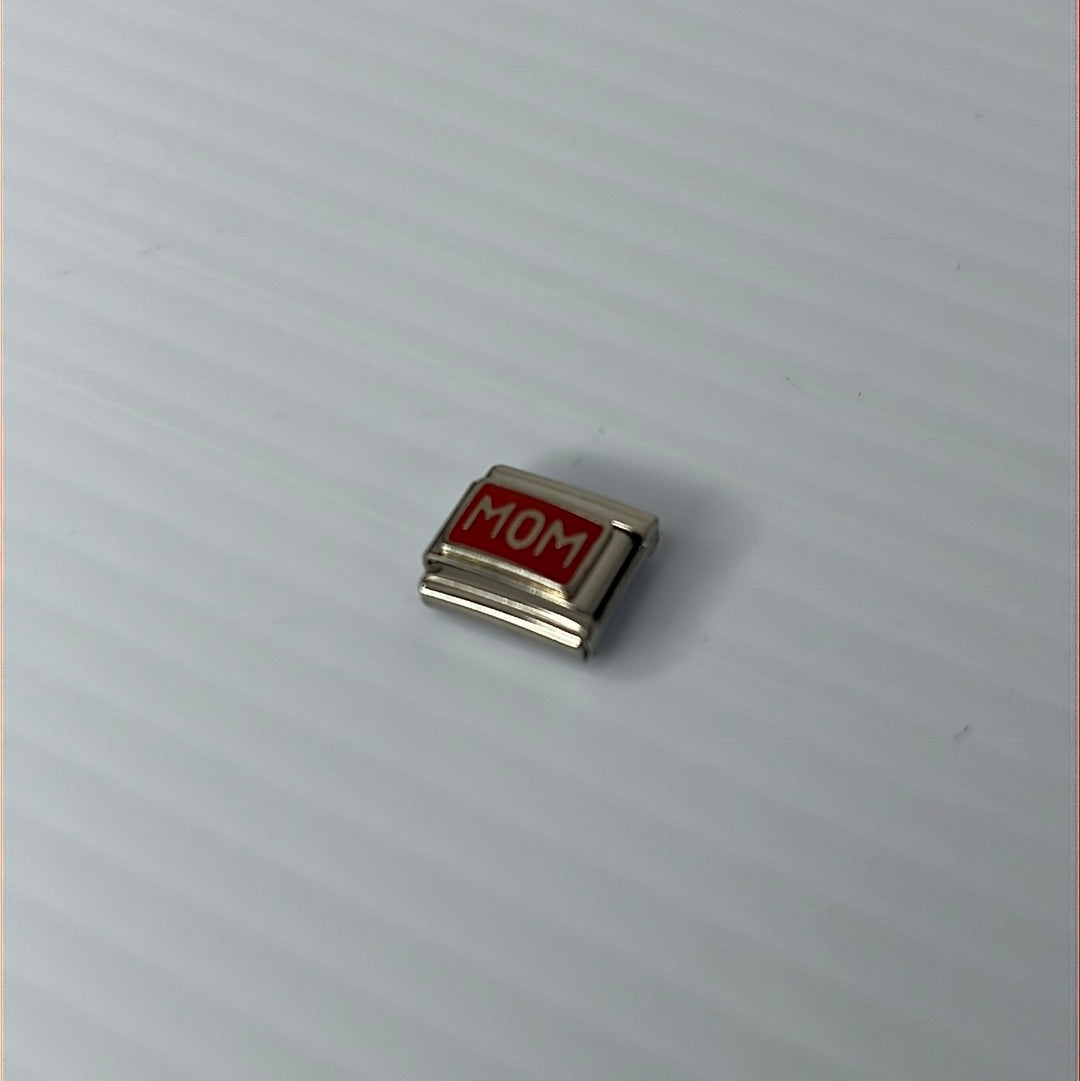Mom Italian Link Charm