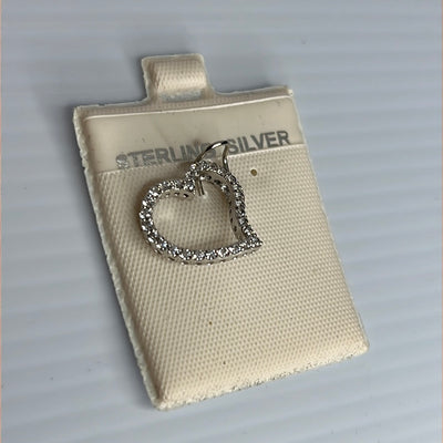 Cz Heart Pendant