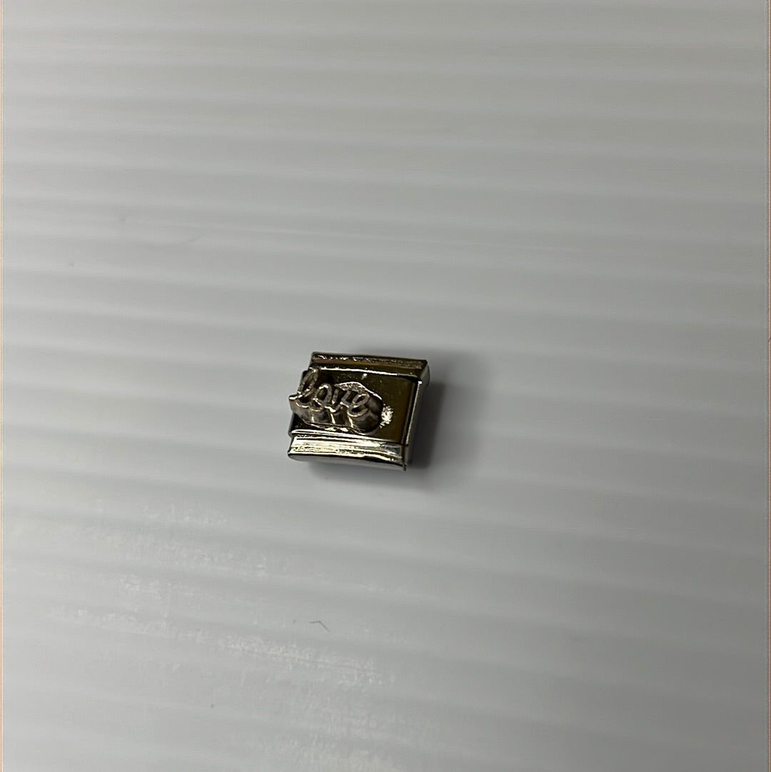 Love Italian Link Charm