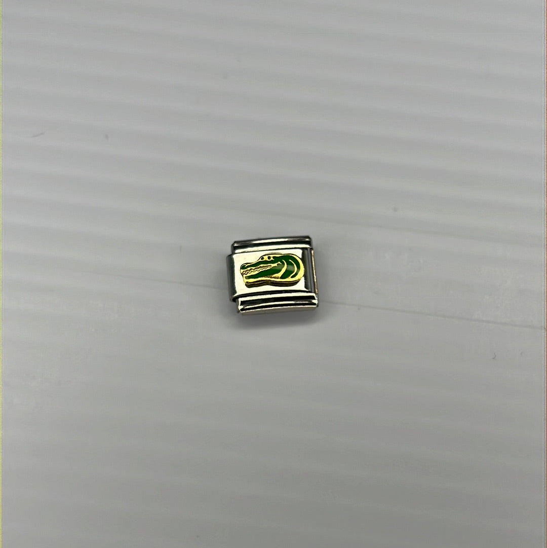 Crocodile Italian Link Charm