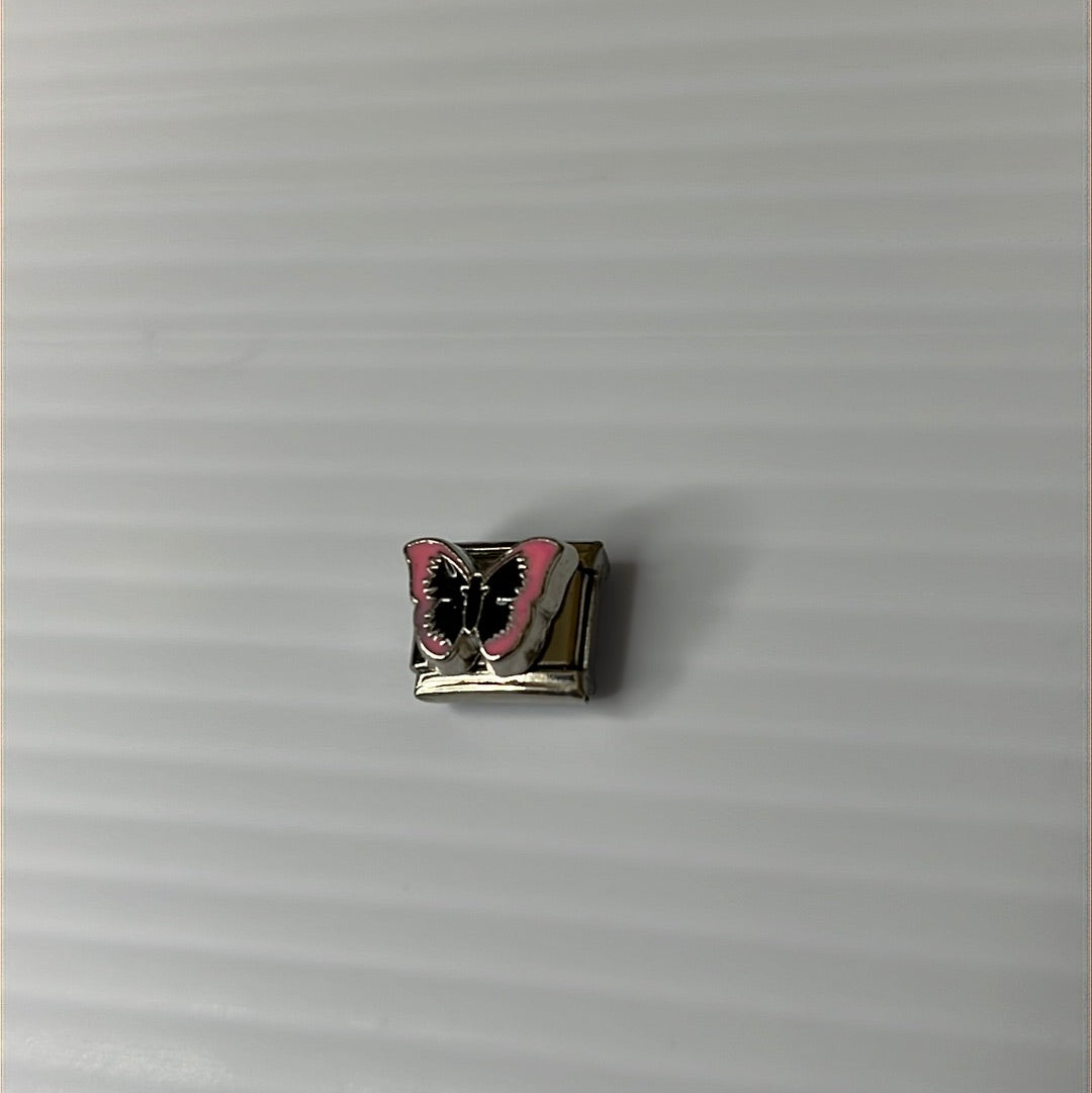 Butterfly Italian Link Charm